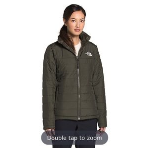 North Face Insulated Reversible ‘mossbud’ Jacket
